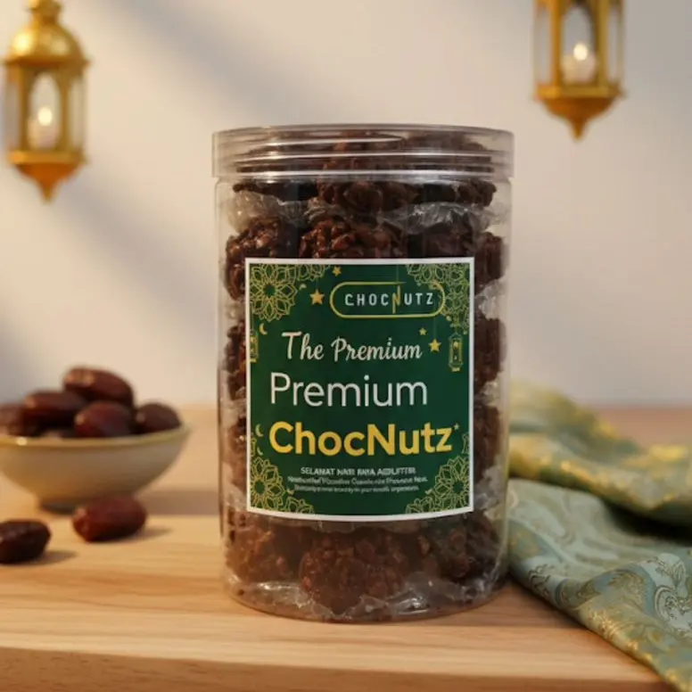 Chocnutz BIG JAR Premium Edition, Chocolate with Nut, Coklat Rangup