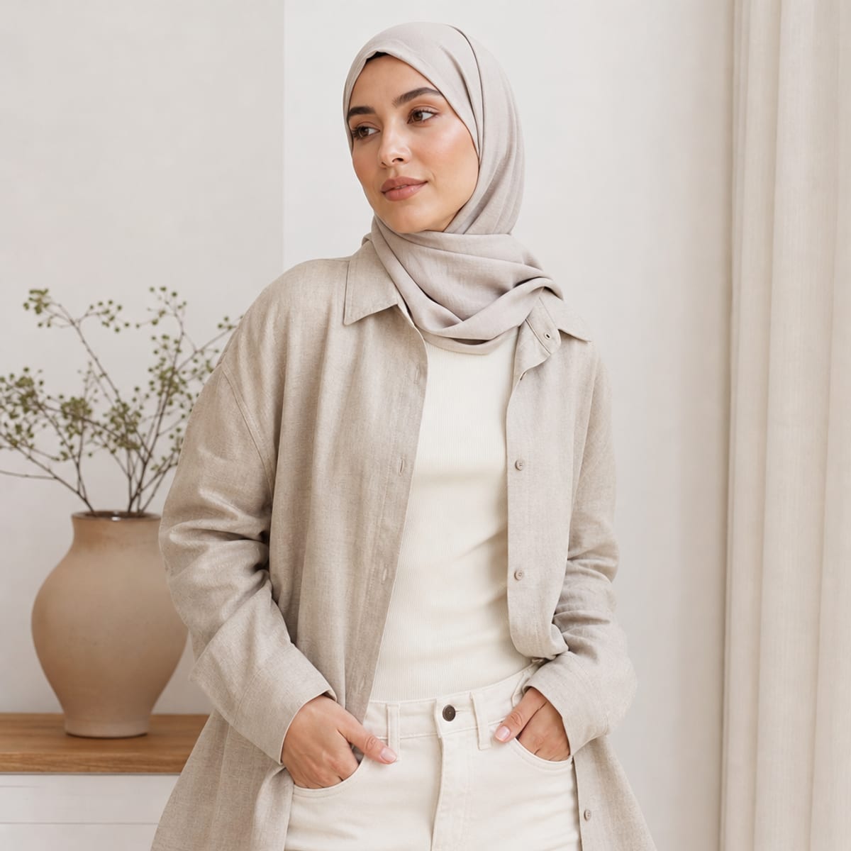 Outer Linen — Oat
