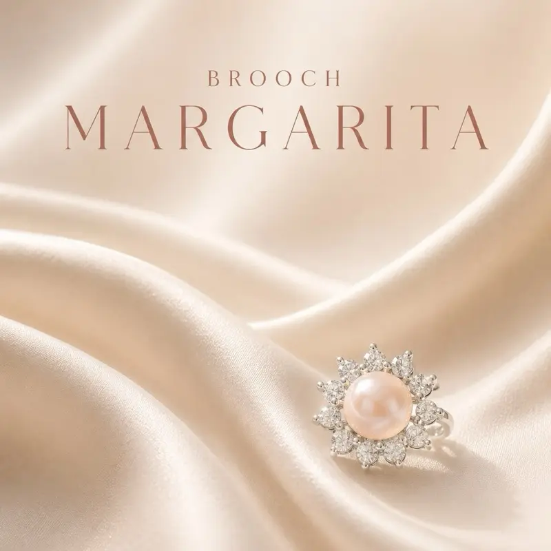 Wirdora Brooch Margarita S Kerongsang Tudung Hijab